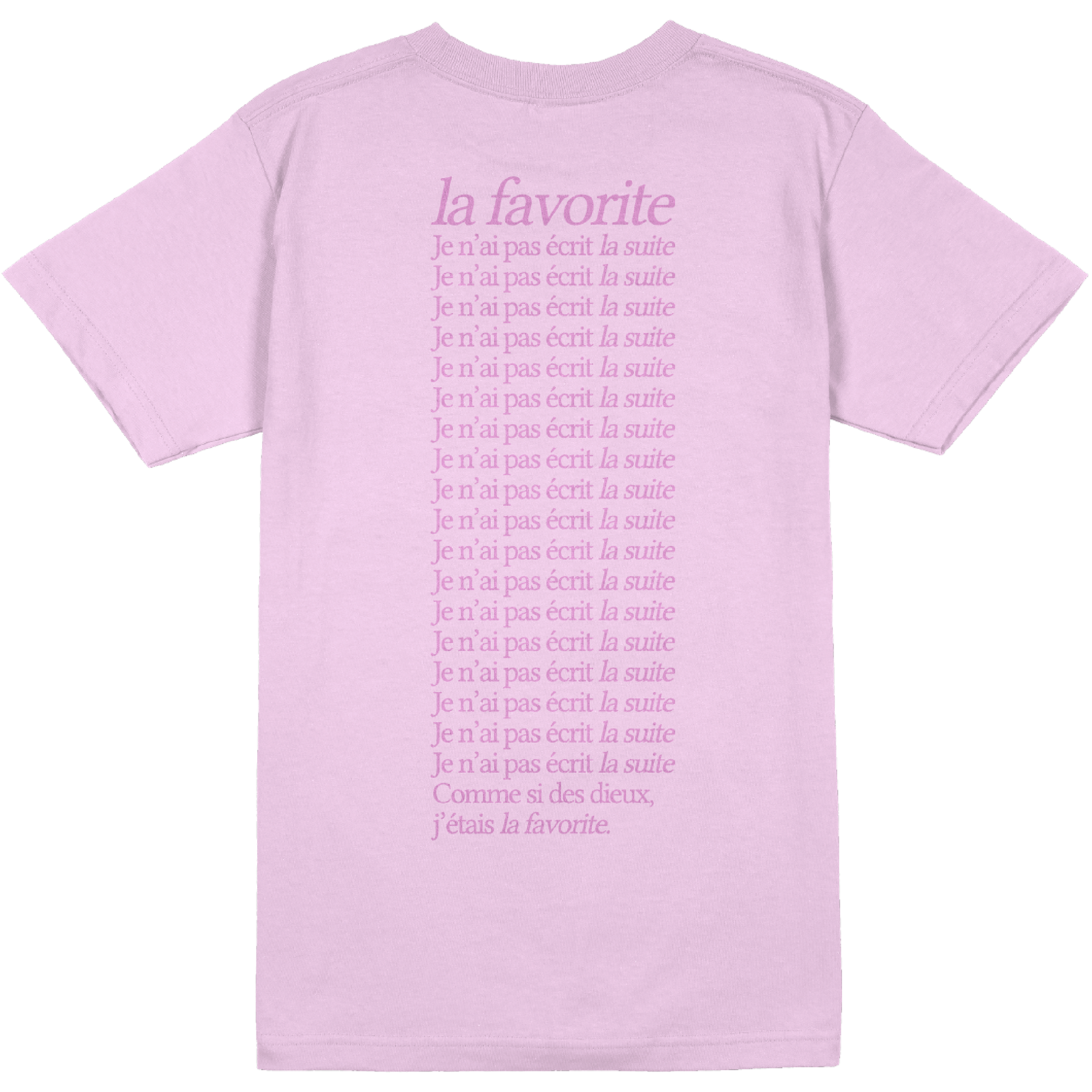 PACK CD + T-SHIRT LA FAVORITE