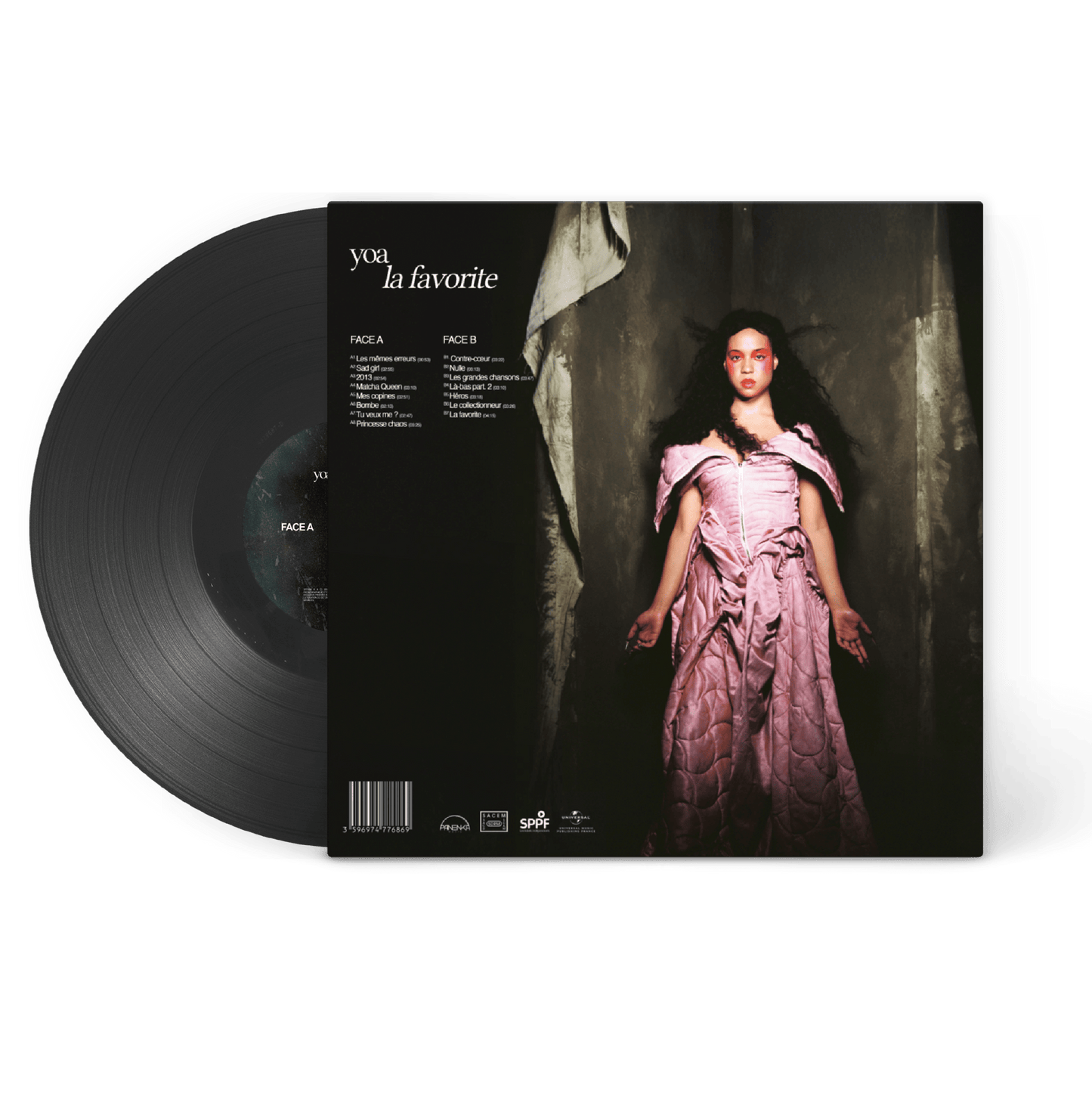 VINYLE NOIR LA FAVORITE