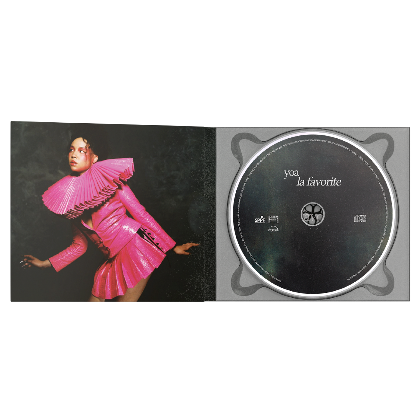 PACK CD + T-SHIRT LA FAVORITE