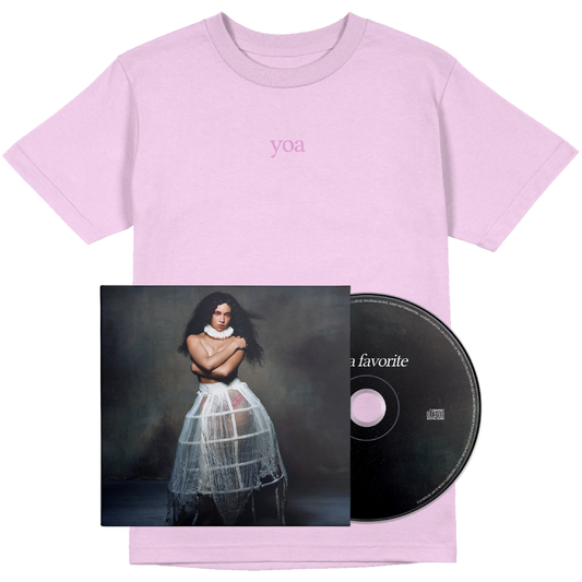 PACK CD + T-SHIRT LA FAVORITE