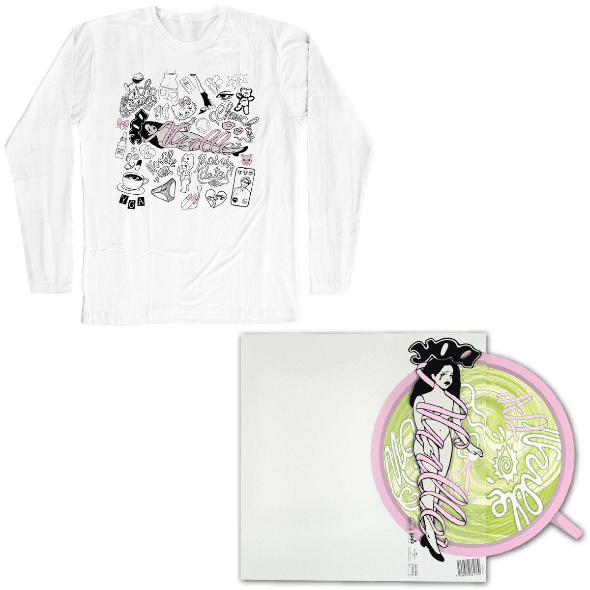 PACK T-SHIRT MANCHES LONGUES + VINYLE NULLE