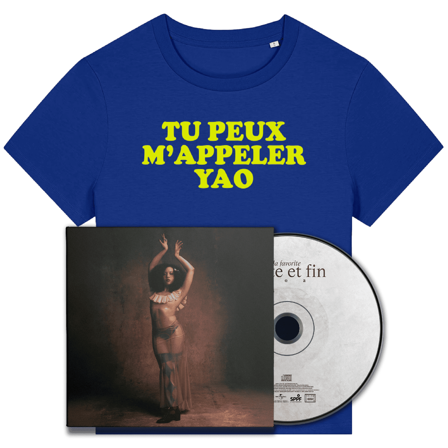PACK CD & T-SHIRT YAO