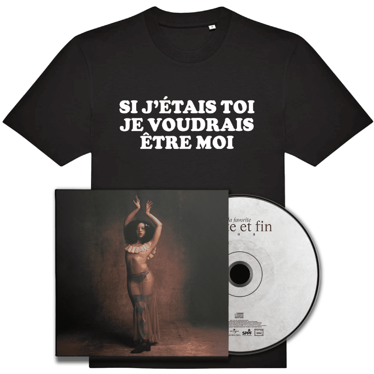PACK CD & T-SHIRT MOI