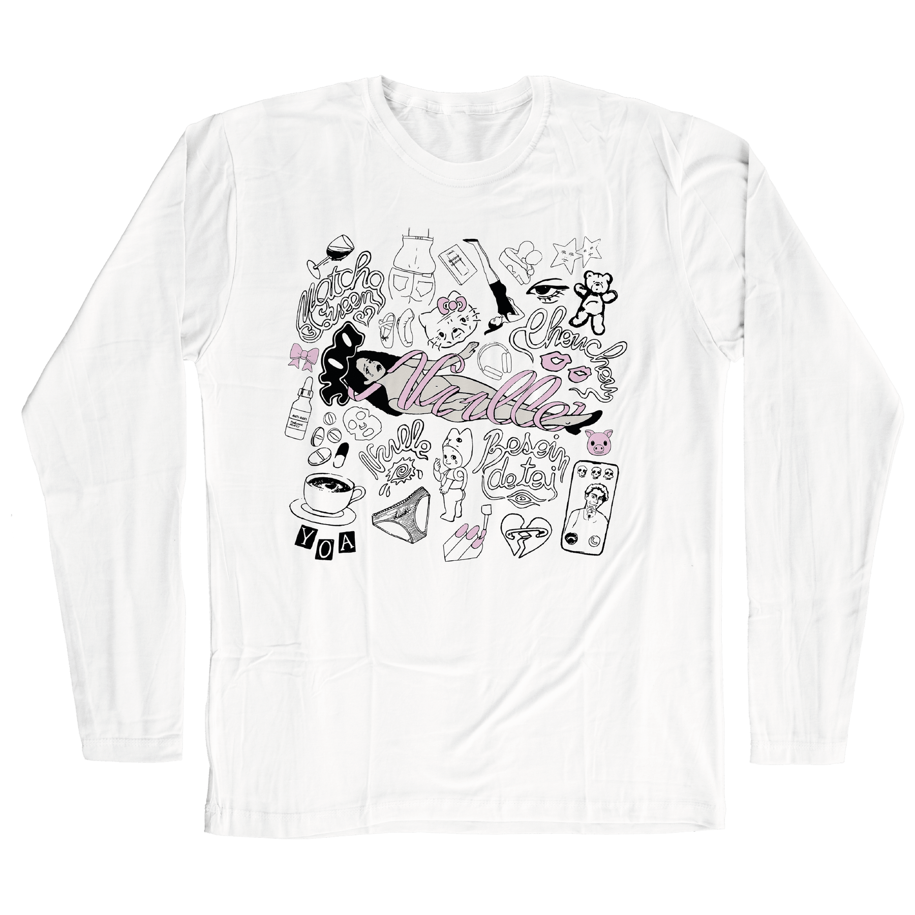 PACK T-SHIRT MANCHES LONGUES + VINYLE NULLE