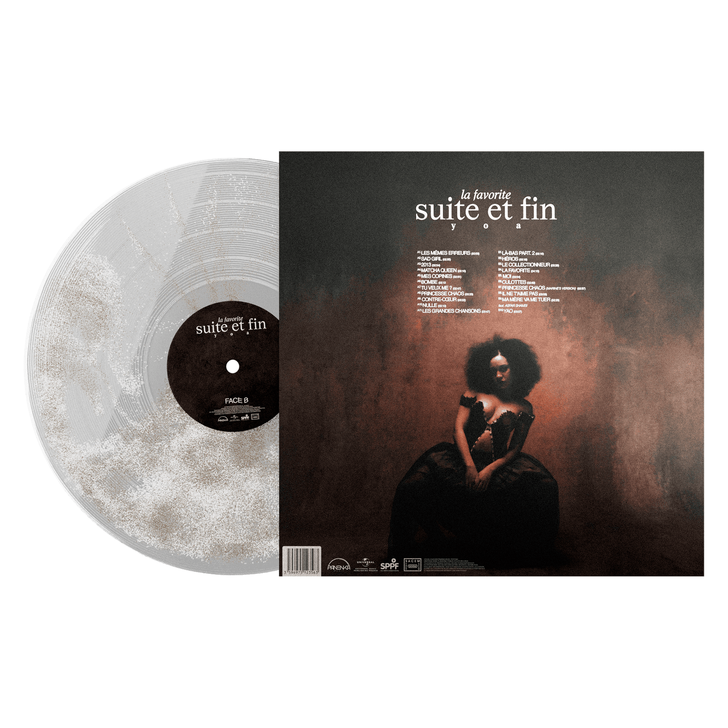 VINYLE LA FAVORITE, SUITE ET FIN EDITION "SABLE" COLLECTOR