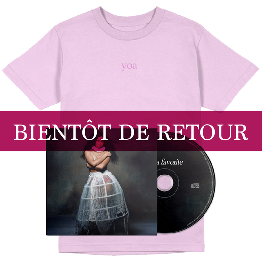 PACK CD + T-SHIRT LA FAVORITE