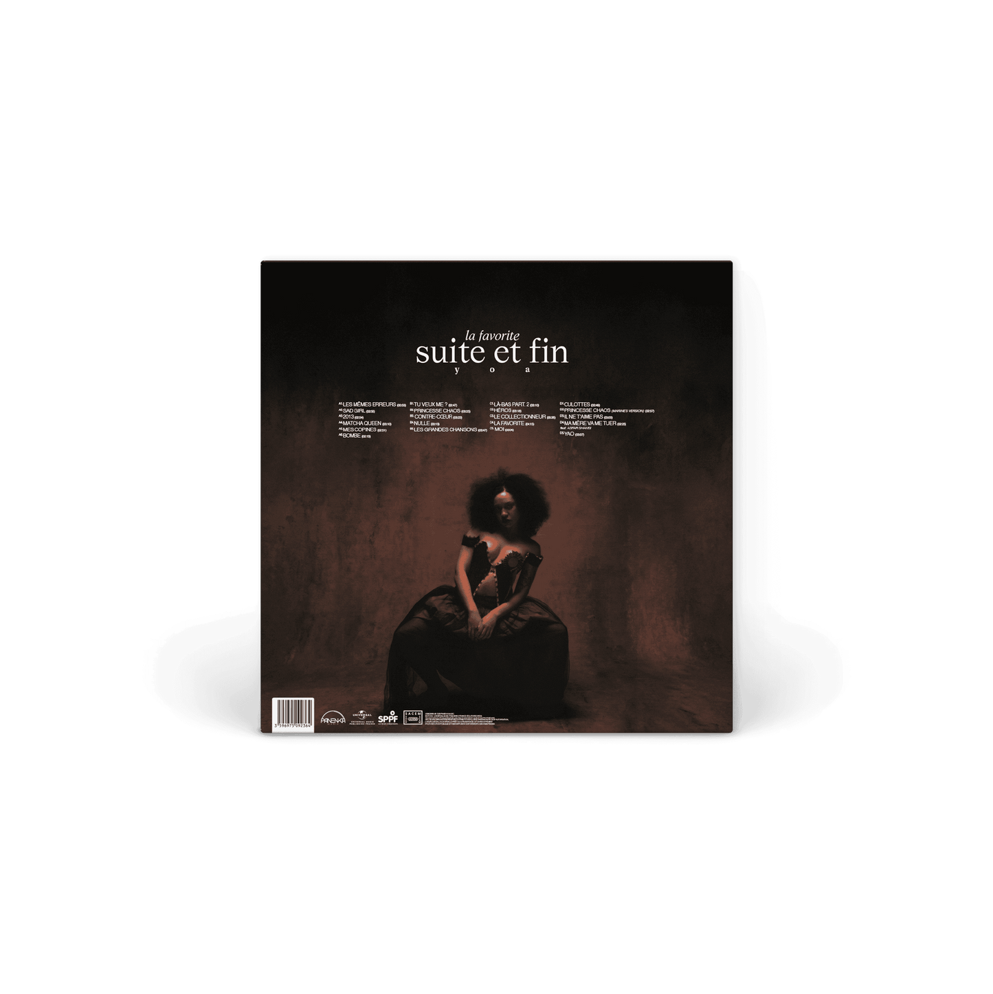 DOUBLE VINYLE LA FAVORITE, SUITE ET FIN